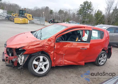 2012 Chevrolet Sonic 2Lz from USA, damaged, VIN 1G1JE6SH8C4128780